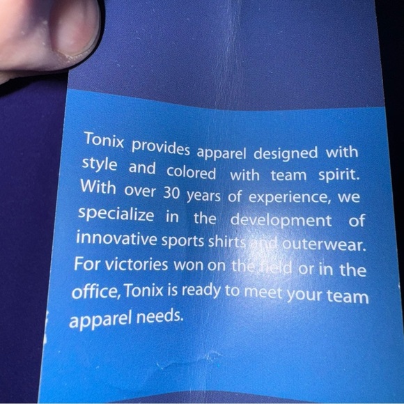 NWT Elmira College Jacket Booster Club Golf Windbreaker 2006 Blue Men’s Size L - Picture 5 of 12